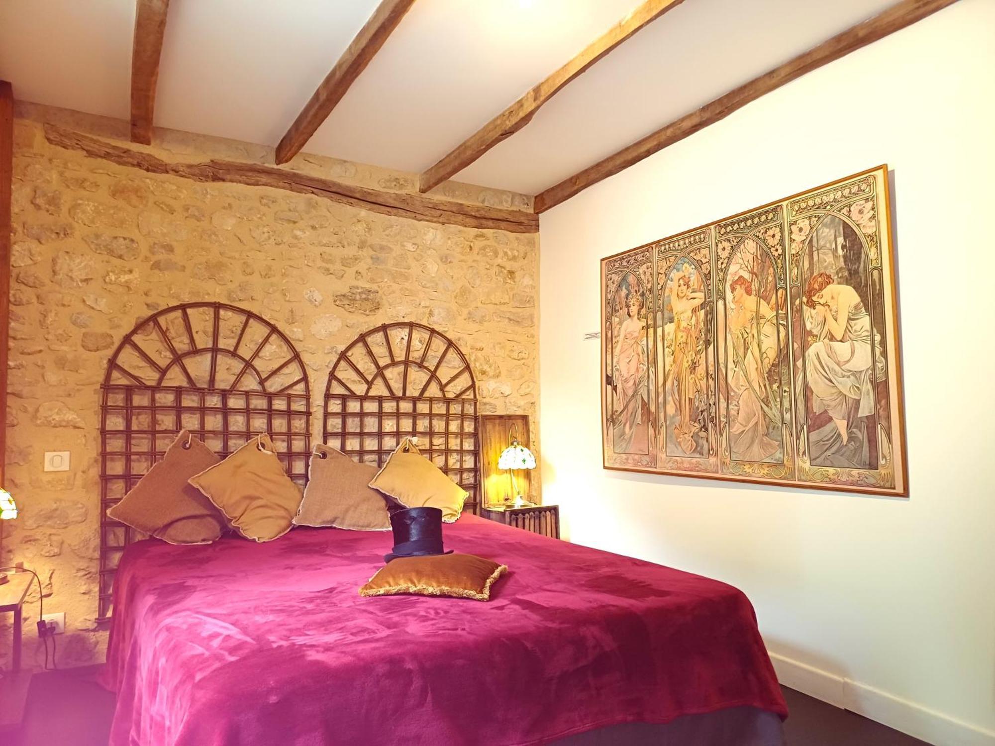 Au Pied Du Chateau - 5 A 11 Personnes - Baignade-Canoe-Piste Cyclable A 100 M Castelnaud La Chapelle Luaran gambar