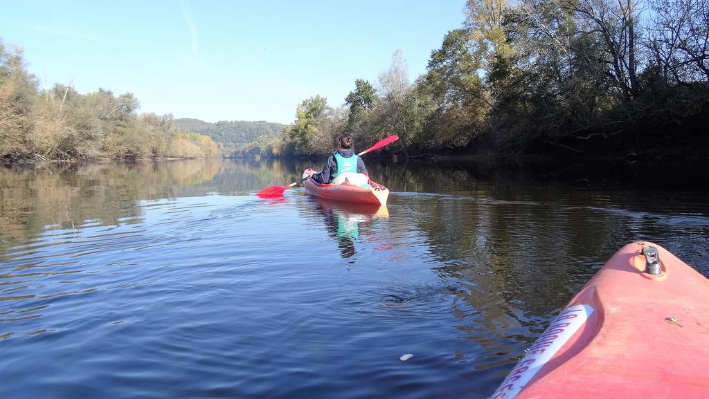 Au Pied Du Chateau - 5 A 11 Personnes - Baignade-Canoe-Piste Cyclable A 100 M Castelnaud La Chapelle Luaran gambar