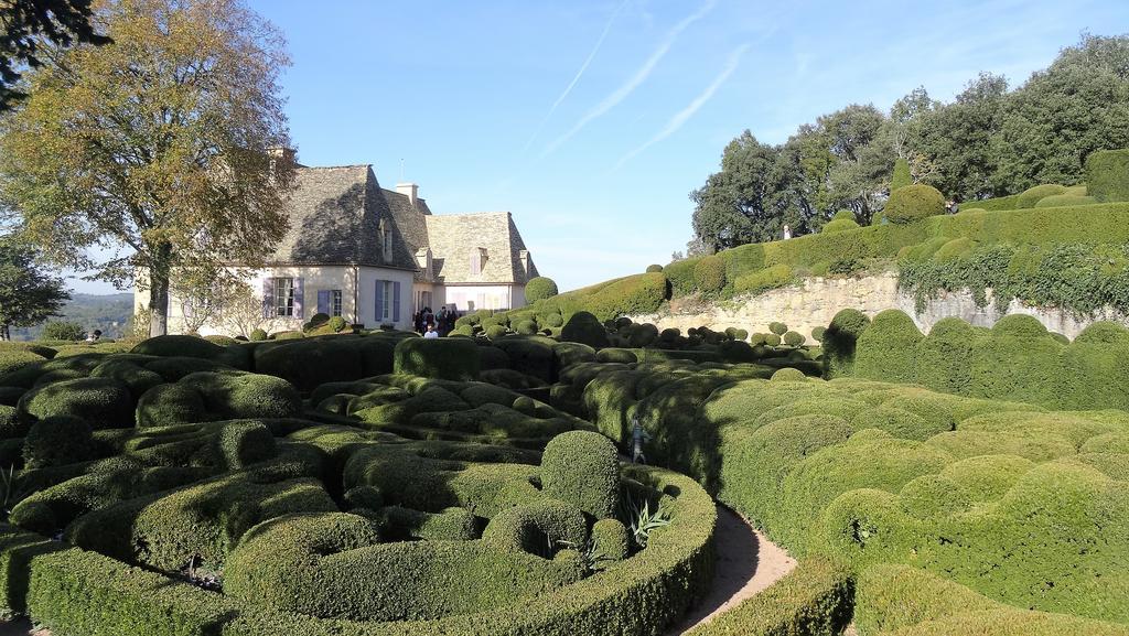Au Pied Du Chateau - 5 A 11 Personnes - Baignade-Canoe-Piste Cyclable A 100 M Castelnaud La Chapelle Luaran gambar